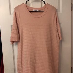 Calvin Klein Ribbed S/S sweater